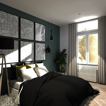 Rénovation d'un espace nuit - Gigondas