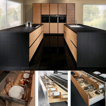 Upper Cabinet -  Less kitchen Design