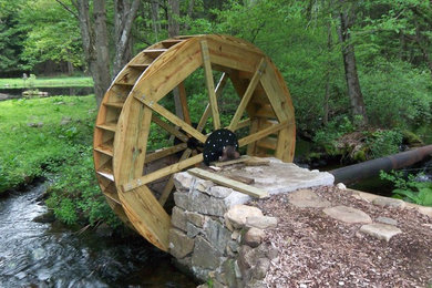 Photo of a traditional landscaping in Providence.