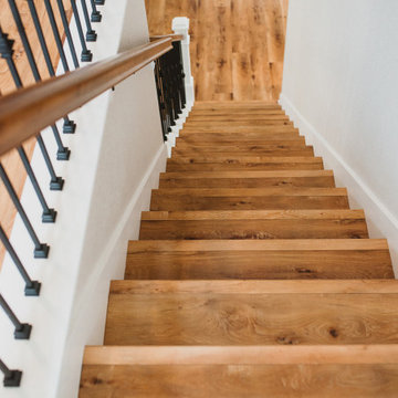 Cali Vinyl Longboards North Shore Oak | Install by @kerimichelleinteriors