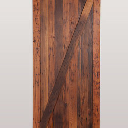 Antique Reclaimed Wood Barn Door - Interior Doors