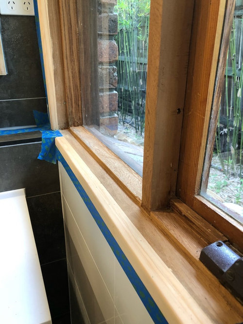 Paint it out or varnish the wood window frame? Houzz AU