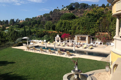 Inspiration for a pool remodel in Los Angeles