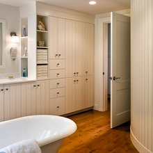 Storage in bathroom