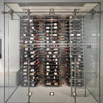 Key Biscayne Modern Wine Cellar