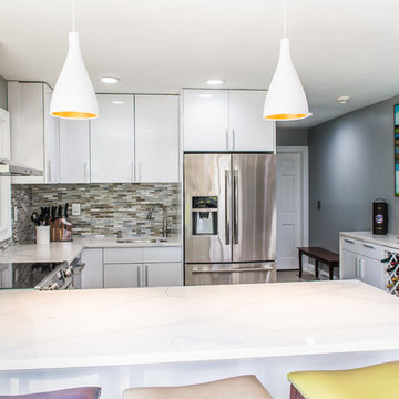 Second floor kitchen remodel
