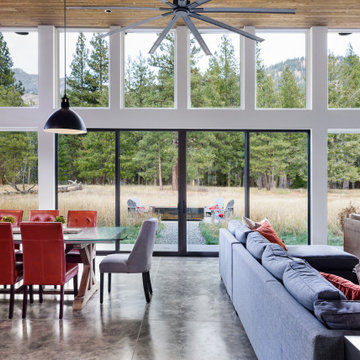 A Modern-Rustic Family Home Designed to Survive Wildfires