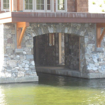 Classic New England Boathouse