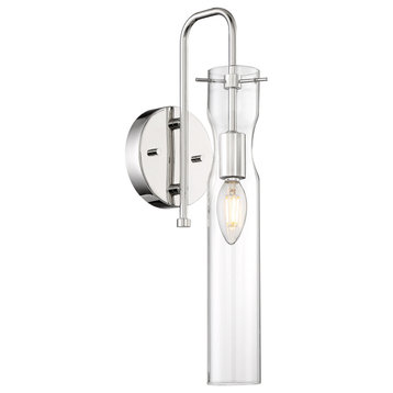 Nuvo Lighting 60/6855 Spyglass 16" Tall Bathroom Sconce - Polished Nickel