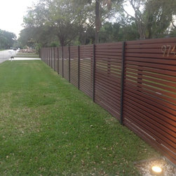 Full Slatted Enclosure - Outdoor Lighting