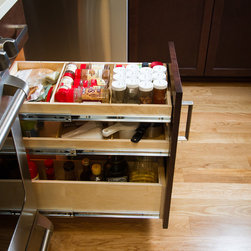 Kitchen Roll Out Shelves - Kitchen Drawer Organizers