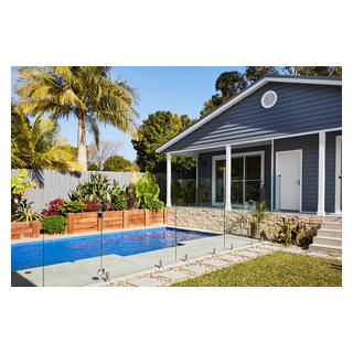 Hamptons House - Beach Style - Exterior - Sydney - by Santamaria Design ...