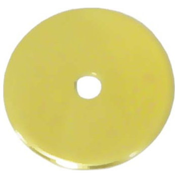 Deltana BPRK125  Base Plate / Backplate for Cabinet Knobs - 1 - Polished Brass