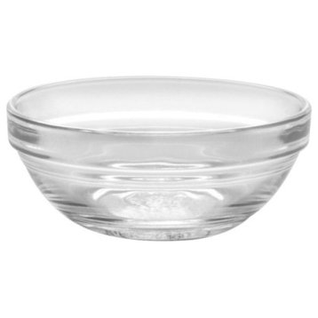 Duralex Lys Stackable Clear Bowl, 2 3/8", Set of 4