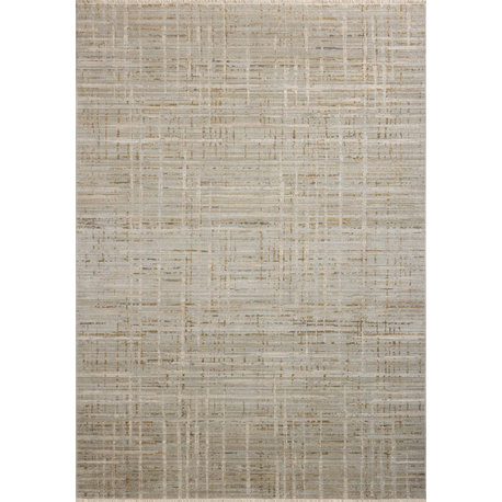 Loloi II Wade Area Rug, Mist / Gold, 7'-10" X 10'