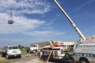 YMCA Rooftop Air Conditioning Installation