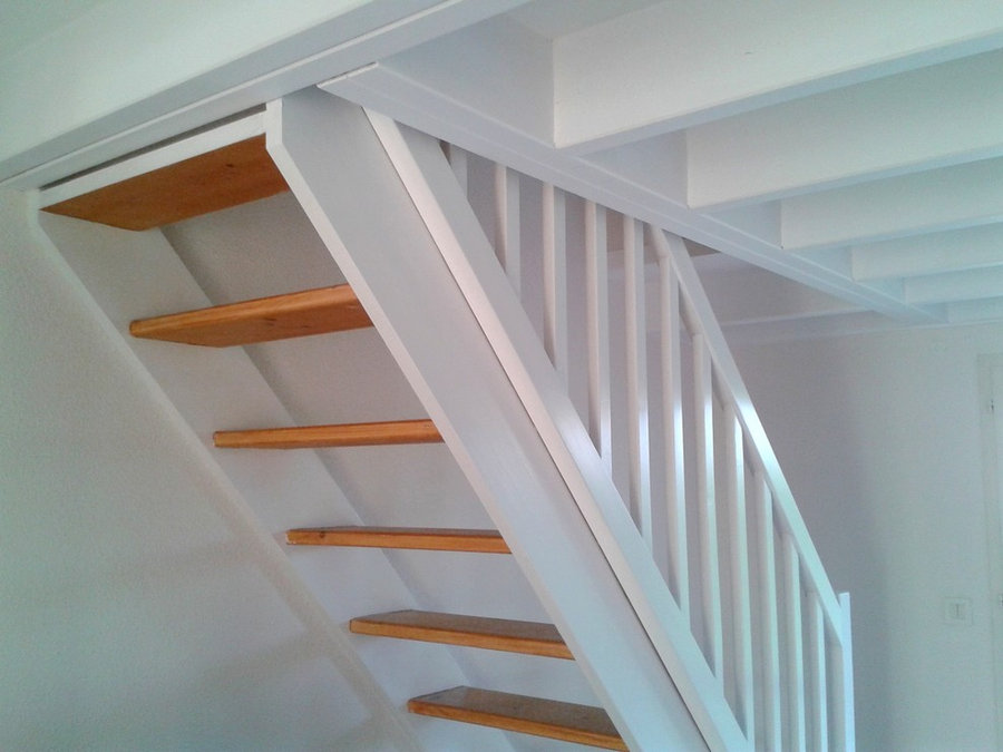 Mise en peinture d'escaliers