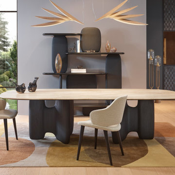 Rio Ipanema Dining Table Designed by Bruno Moinard by Roche Bobois