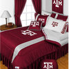 Texas AandM Aggies Sidelines Bed Comforter, Full/Queen