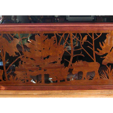 Loft & Balcony Railing with Rust Powder Coating