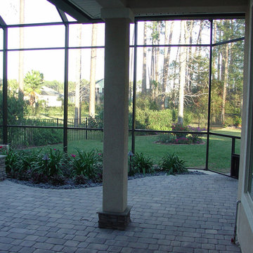 Rock Wall Patio