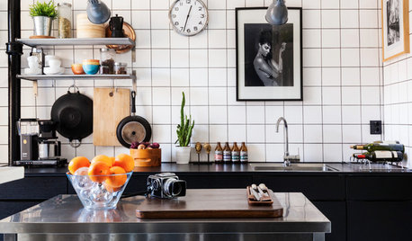 Houzz Tour: Fredriks lägenhet i Göteborg är både hem och studio
