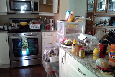 Downsizing and Settling In - Before