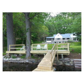 Lakeside Deck - Transitional - Deck - New York - by Landmark ...