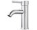 7" Faucet Single Handle Deck Mount Basin Mixer Tap, Chrome
