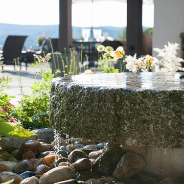 Dining & Entertaining Terrace near Woodstock, Vermont