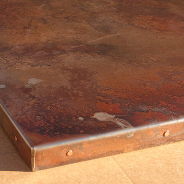 Volcanic Stainless Steel countertops