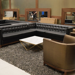Condo Waterloo Lobby - Sectional Sofas