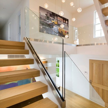 Straight Glass Handrails