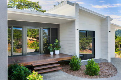 Design ideas for a modern home design in Cairns.