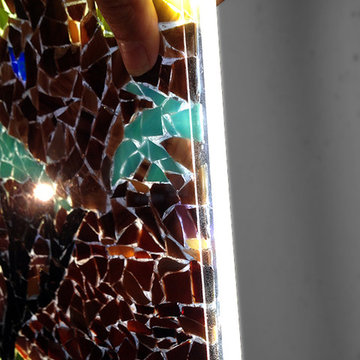 Glass Mosaic Mural, Wine Grotto
