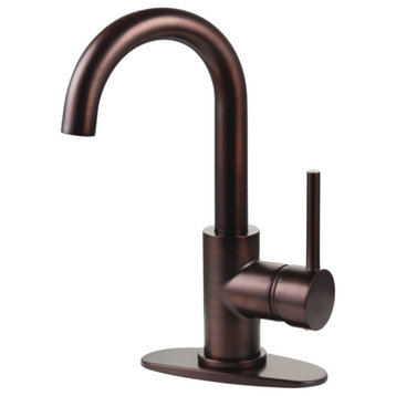 LS8435DL Single-Handle Bathroom Faucet With Push Pop-Up, Oil Rubbed Bronze