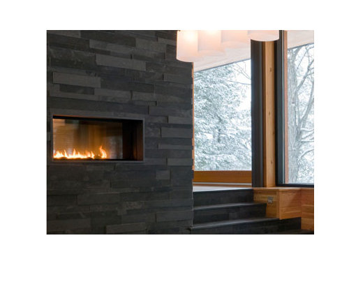 Gas Fireplace Insert For Existing Brick Fireplace Modern