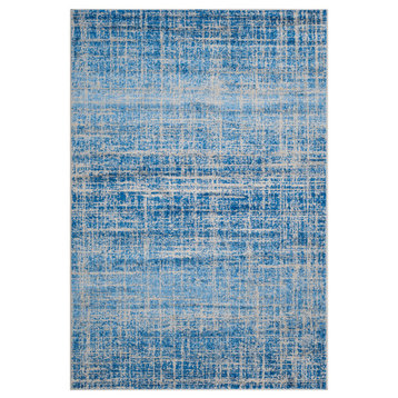 Safavieh Adirondack Collection ADR116 Rug, Blue/Silver, 5'1"x7'6"
