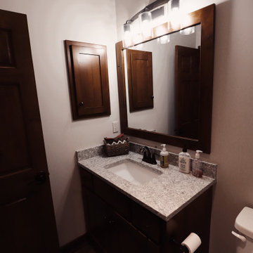 Fort Calhoun Traditional Basement