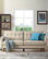 Modway Prompt Upholstered Fabric Sofa With Beige Finish EEI-3046-BEI