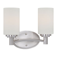 Thomas Pittman 2-LT Wall Lamp 190022217 - Brushed Nickel