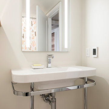 Mid-Century Modern Inspired Bathrooms