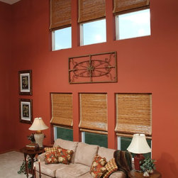Horizons Natural Woven Shades - Window Treatments