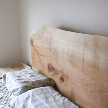 Custom Live Edge Bed Headboard