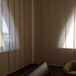 Ramsey Comtemporary office - Vertical Blinds