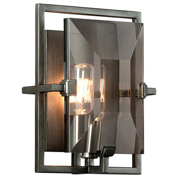 Troy Prism 1-LT Wall Sconce B2822 - Graphite
