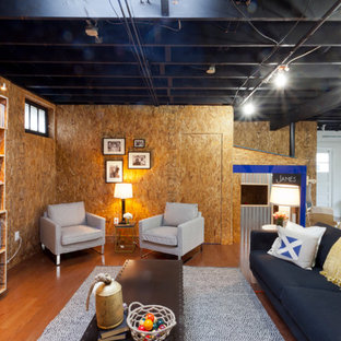 Exposed Rafter Basement Ceiling Houzz