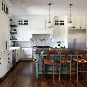 Traditional kitchen nestled in Franklin