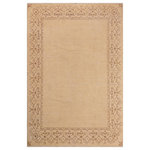 Bareens Designer Rugs - Contemporary Ziegler Sunshine Beige Brown Hand-Knotted Wool Rug-9'4'' x 11'11'' - Enhance the ambiance of your home with this magnificent Persian-influenced Turkish hand-knotted rug made by skilled artisans capable of creating the most exceptional vegetable dyes and hand-spun wool. This exquisite handmade rug is a one-of-a-kind  Kafkaz, otherwise identified as Chobi, Chobi Peshawar, Oushak, or Ziegler rug. These handmade rugs are crafted in Pakistan utilizing superior-quality wool imported from Australia, New Zealand, and Korea in two types of weaves: the Persian weave and the Mori weave. This rug is meticulously crafted by hand using the finest natural vegetable dyes extracted from local plants. The artisans use a blend of hand-spun local and fine merino wool, resulting in a rug with a compelling texture, higher lanolin content, and longer staple. The artisans occasionally incorporate natural or artificial silk into the pile to enhance specific motifs. The finished product is an awe-inspiring execution of flawless design and an understated palette that exudes elegance.