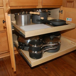Pull Out Shelves - Kitchen Drawer Organizers